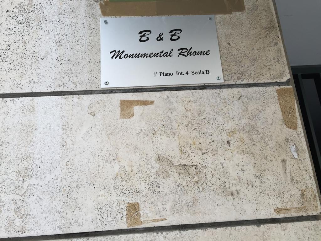 B&B Monumental Rhome Rome Bagian luar foto